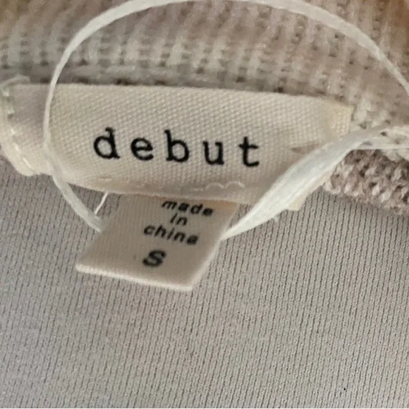 Debut houndstooth shacket/jacket. Small. Oversized. Soft. Button-up. (NWT) - Picture 16 of 16